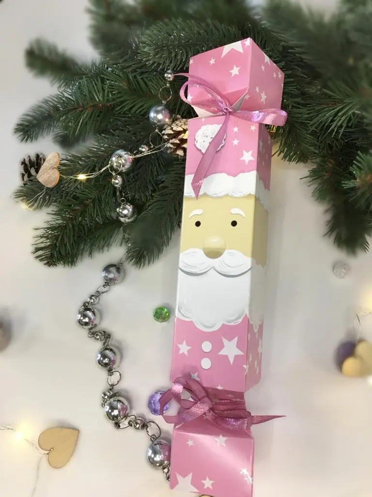 Коробка подарочная конфета Дед Мороз, 50х50х250 мм — изображение 3